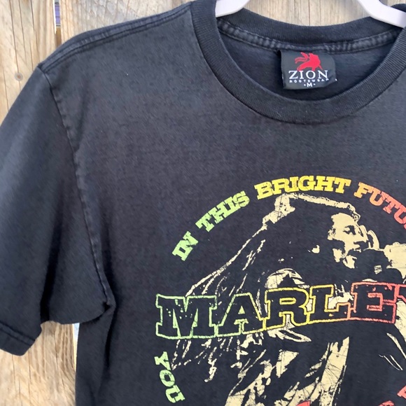 *Zion | Bob Marley In This Bright Future T-shirt M - Picture 5 of 6